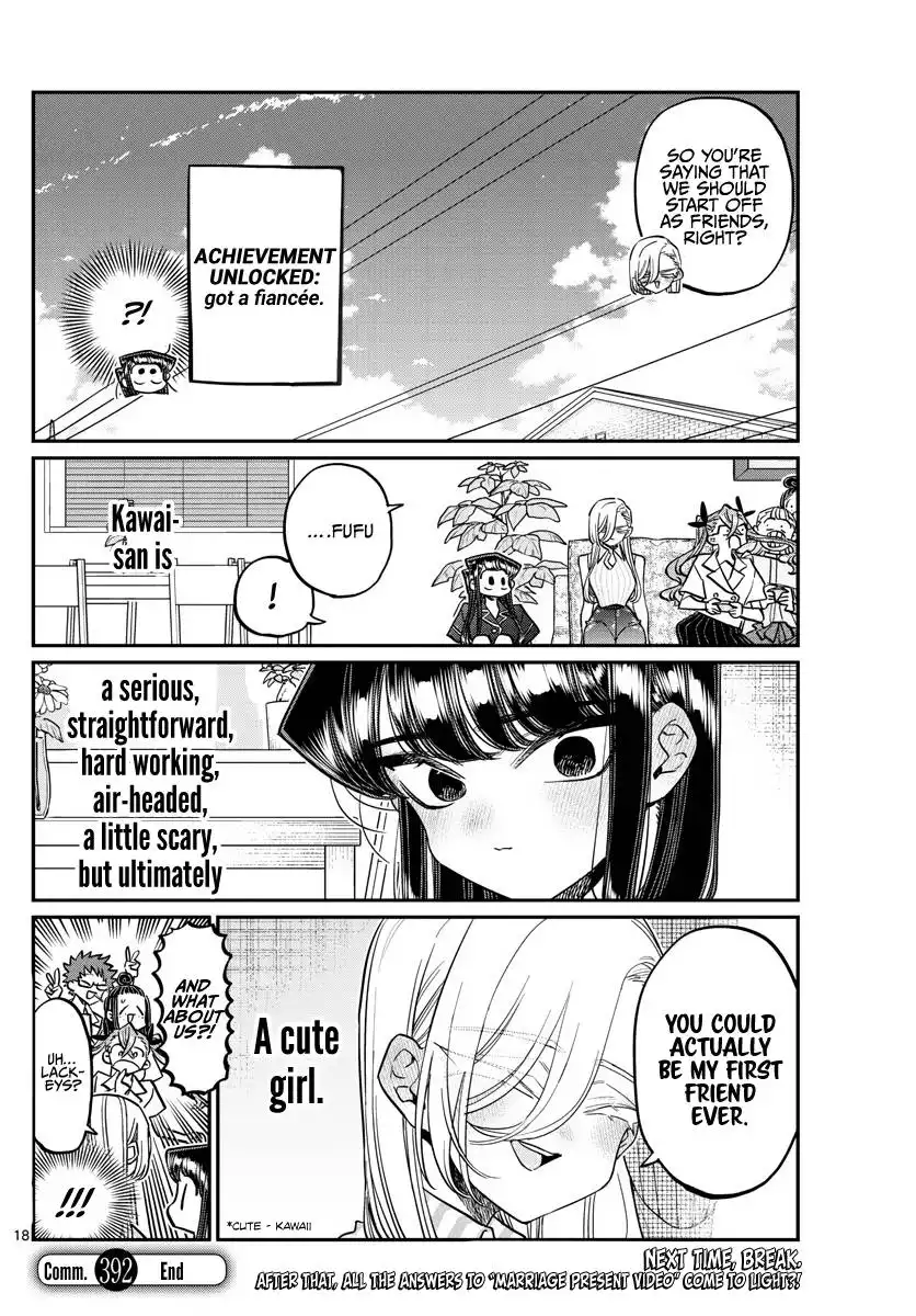 Komi-san wa Komyushou Desu Chapter 392 18